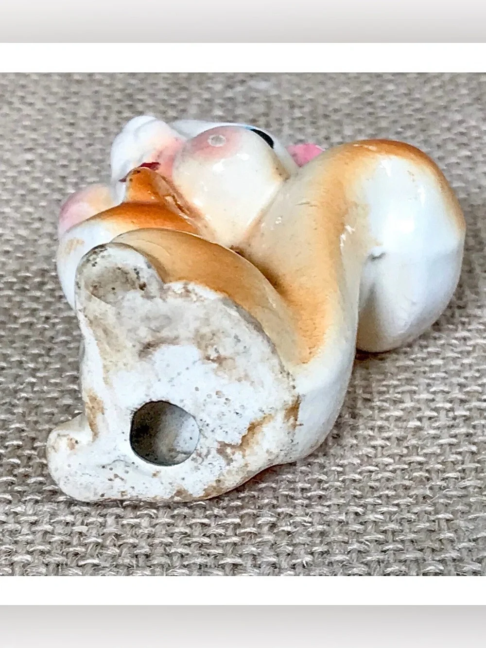 Vintage Baby Squirrel Figurine 2.25 Inches Tall Kitsch Woodland Cute Twee Animal